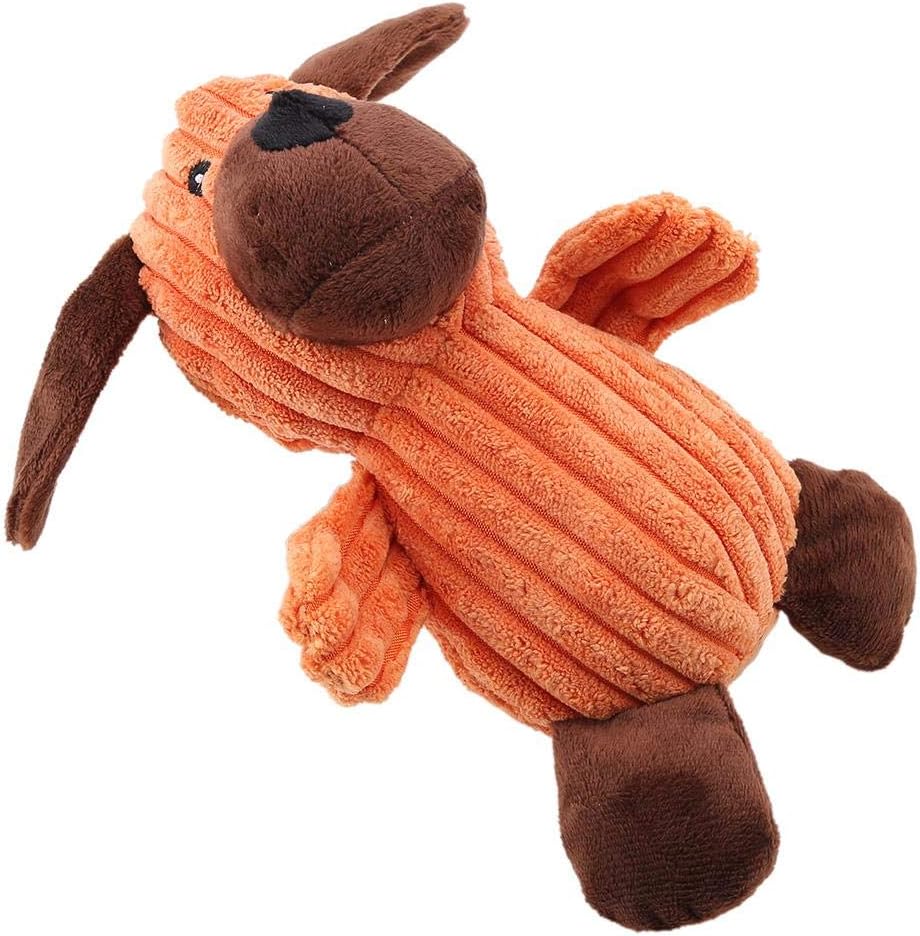 Juguete de peluche perro naranja - Imagen 2