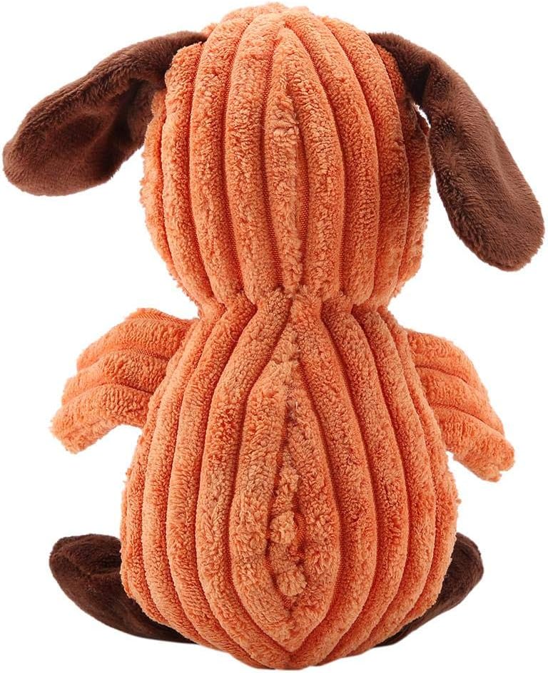 Juguete de peluche perro naranja - Imagen 3